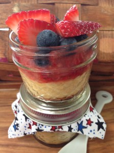 summer berry dessert