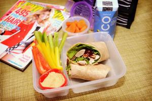 balsamic chicken lunch